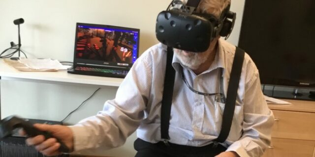 Virtual reality-upplevelser på äldreboende i Hallstahammar