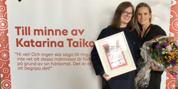 Barnrättsbyrån fick Katarina Taikon-priset 2018