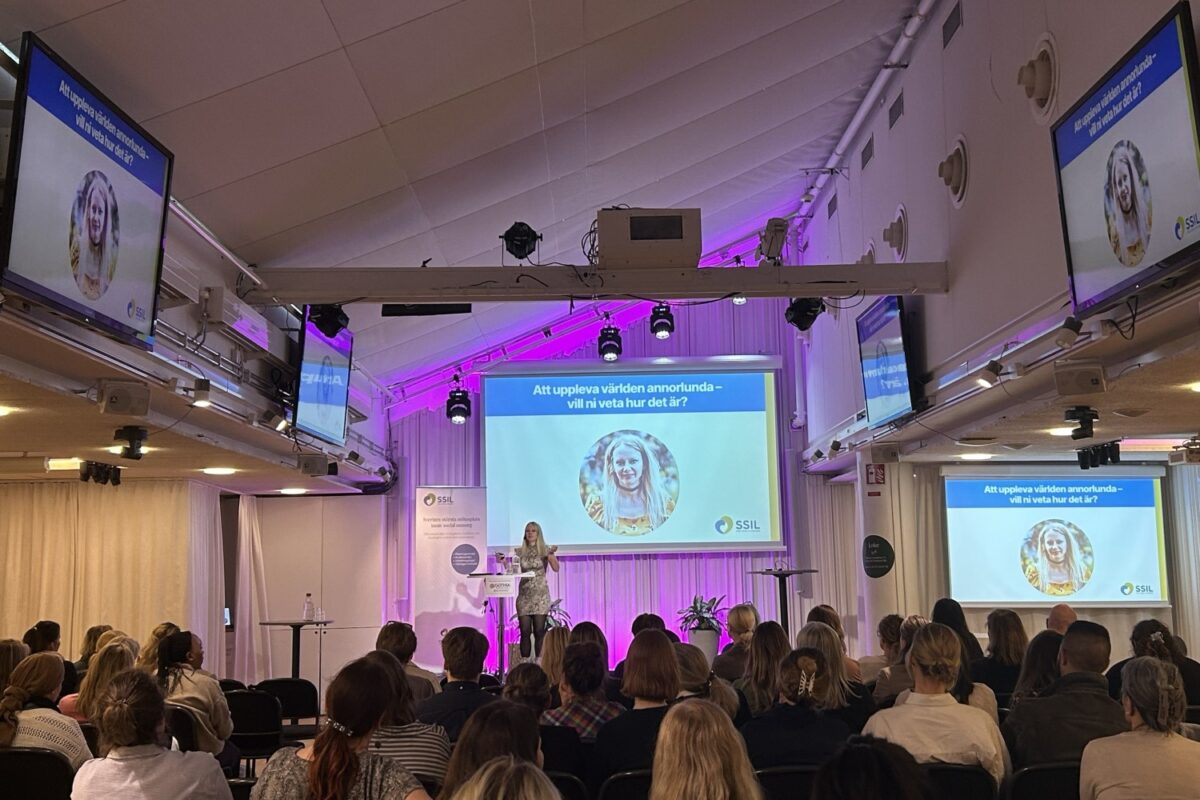Paula Tilli SSIL utbildningsdag
