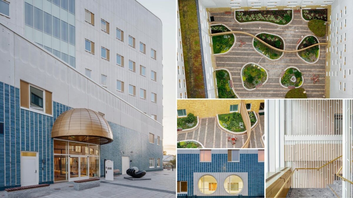 Nya psykiatrisjukhuset i Västervik.